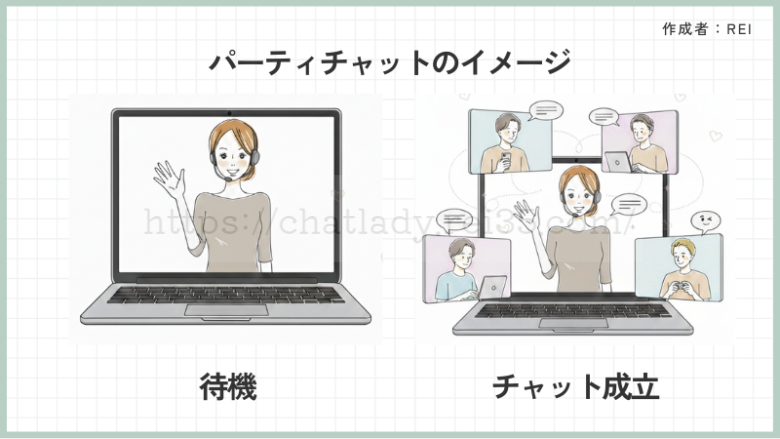 パーティーチャットイメージ