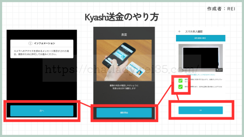 Kyashの本人確認