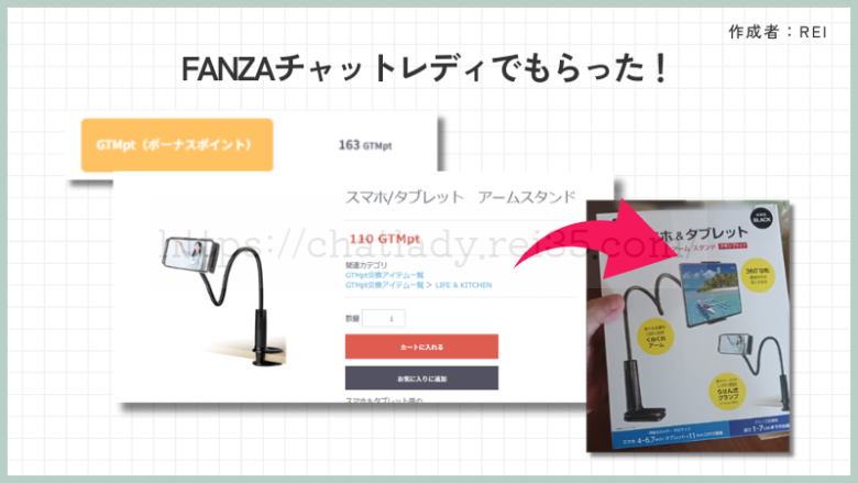 FANZAチャットレディのGTMで交換